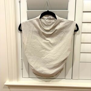 Lindy Knit Top Reformation - Cream